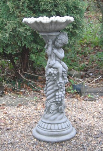 KBB10 Grape Girl Bird Bath KBB10 Grape Girl Bird Bath